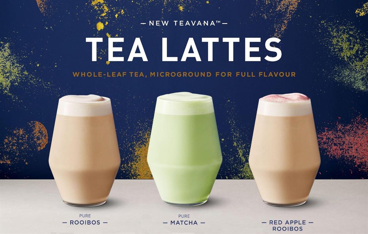 TeavanaTM Tea Microground Lattes