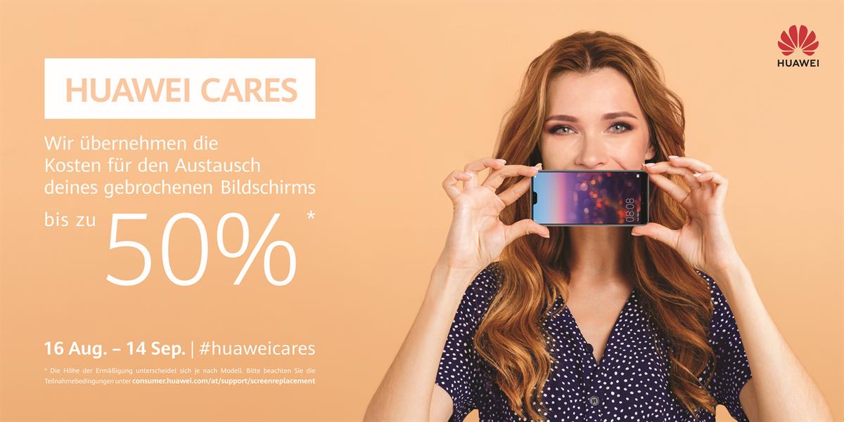 Huawei Cares Service Campaign