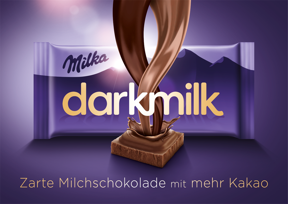 Key Visual_Claim Zarte Milchschokolade mit mehr Kakao