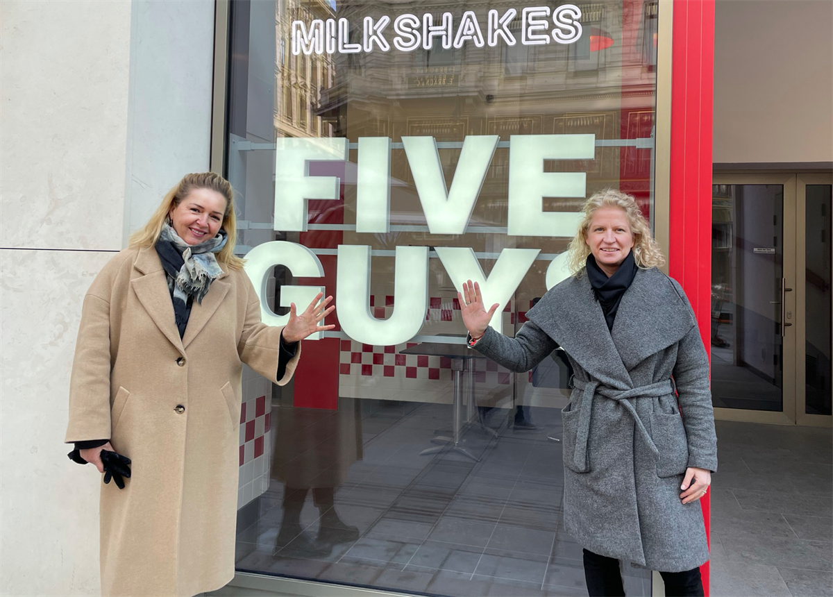 Grayling launcht Burgerkette FIVE GUYS in Österreich 