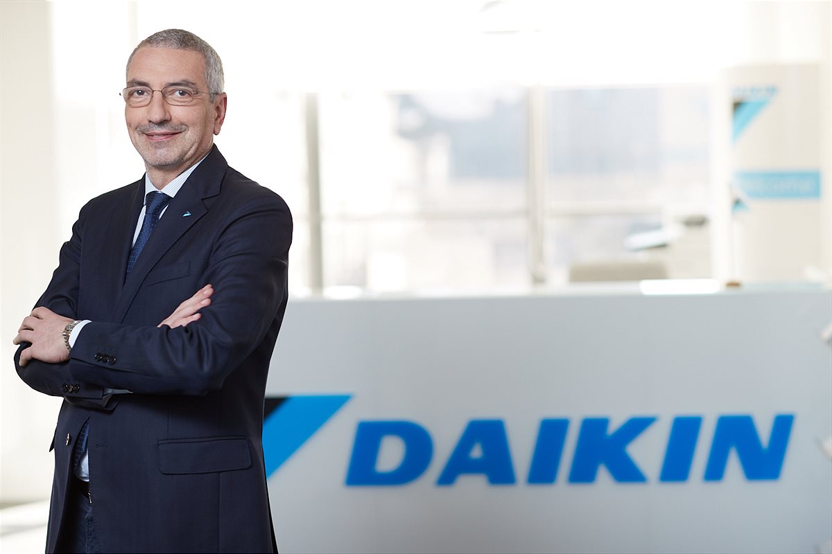Anthony Dimou, Vertriebsleiter der Business Unit für Luftreiniger bei Daikin für die Region Europa, Mittlerer Osten und Afrika (EMEA)