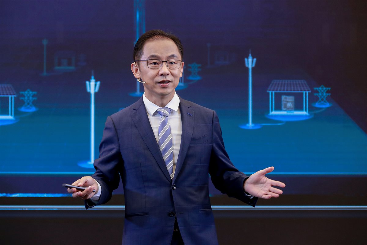 Ryan Ding, Executive Director und Präsident der Carrier BG von Huawei