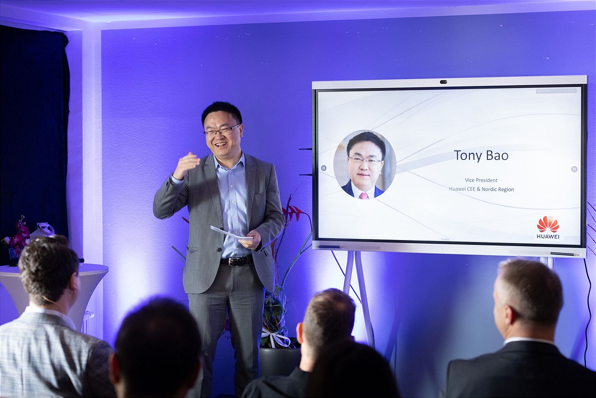 Tony Bao, Vice President der CEE & Nordic Region von Huawei 