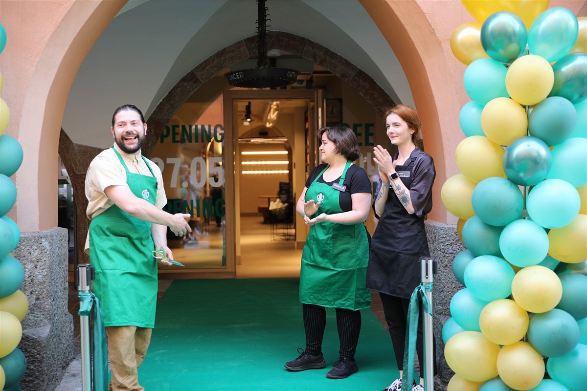 Starbucks Innsbruck Opening 27.5.