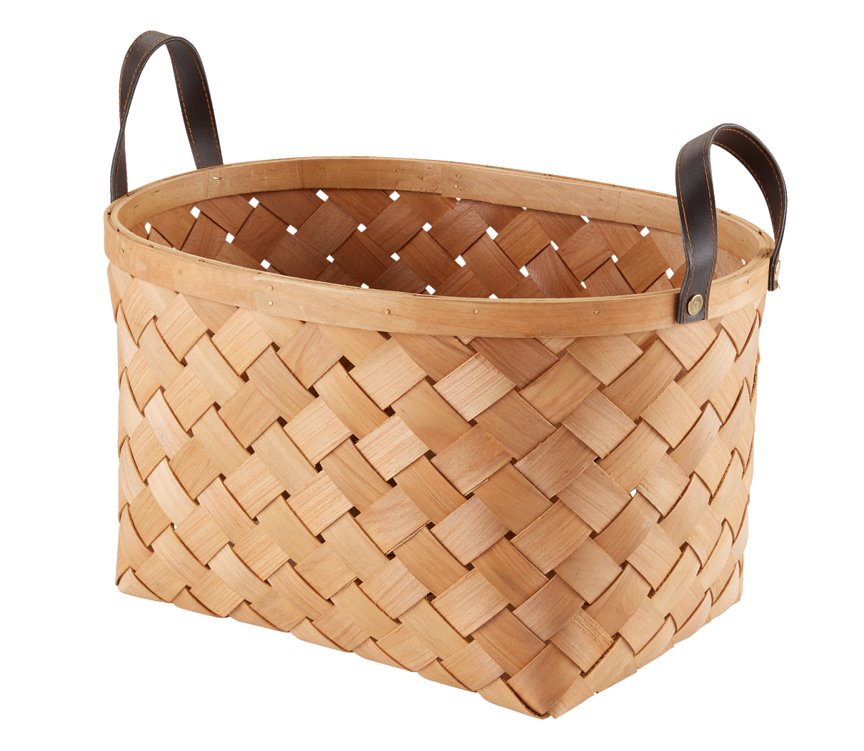 Basket RUBEN W26xL37xH27cm w. handles